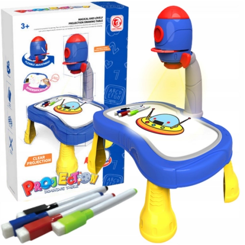 PROJEKTOR RZUTNIK DO NAUKI RYSOWANIA UFO ZE SLAJDAMI 6635